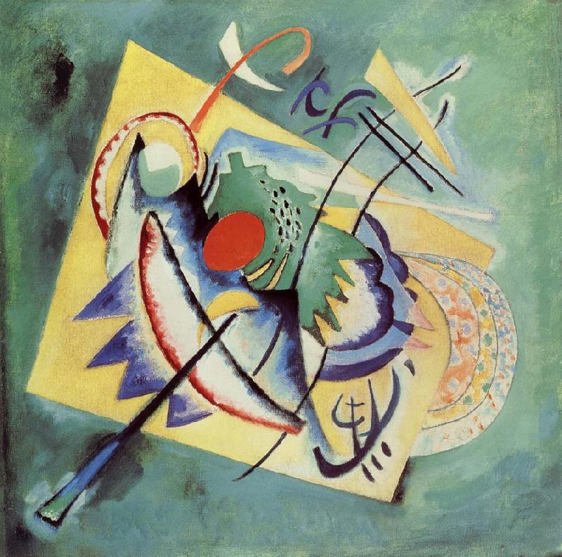 Wassily Kandinsky Voros ovalis oil painting picture